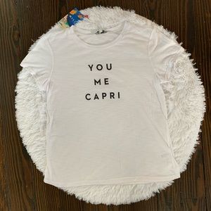 NWT DesignNation You Me Capri Top